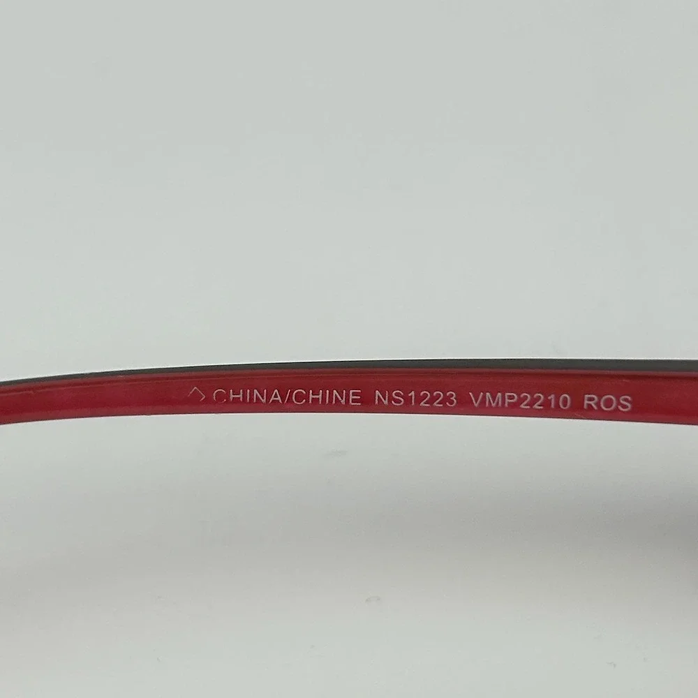 Nine West NS1223 Womens Eyeglasses Frame Rose Plastic Full Rim 52-17-141 mm